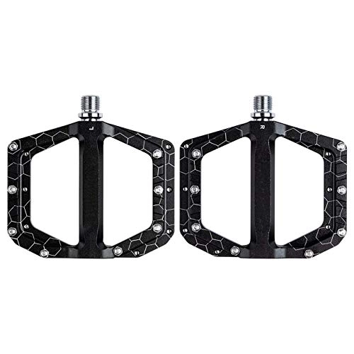 Mountain Bike Pedal : BIke Pedals 1 Pair Bike Pedals Ultralight Bearings Anti-slip Foot-board Quick Release Aluminum Alloy Bicycle Part Outdoor Cycling Mountain Bike Pedals