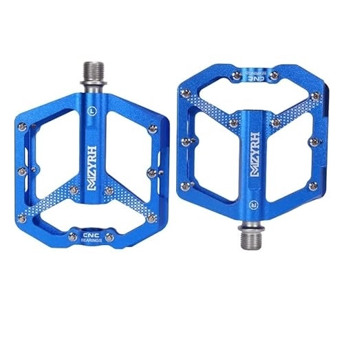 Mountain Bike Pedal : Bike Pedals Bicycle Pedal 3 Bearings Non-Slip MTB Pedals Aluminum Alloy Bike Pedals Applicable Waterproof Bike Accessories Mountain Bike Pedals (Color : 6)