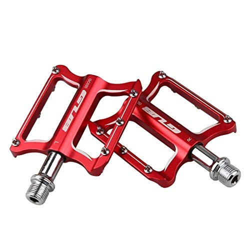 Mountain Bike Pedal : Bike Pedals CNC Machined Aluminum Alloy Body Antiskid Durable Mountain Bike Pedals Fit Most Adult Bikes Mountain Road and Hybrid Bicycles