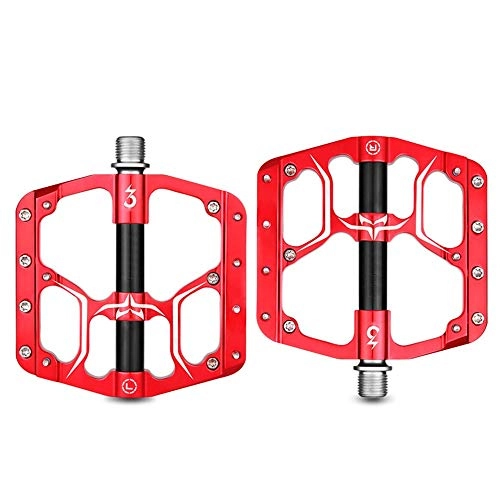 Mountain Bike Pedal : Bike Pedals Flat Pedals Mountain Bike Pedals Platform Cycling Sealed Bearing 9 / 16 Universal Lightweight Aluminum Alloy Platform Pedal for Mtb Mountain Road Bicycle