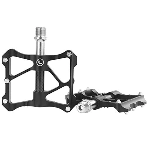 Mountain Bike Pedal : Bike Pedals Light Aluminum Alloy Pedals Spindle Universal Cycling Pedals Ultra Sealed Bearings Platform for 9 / 16" MTB BMX Road Mountain Bike Cycle, Pair