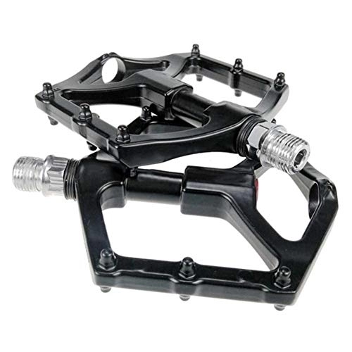 Mountain Bike Pedal : bike pedals Lightweight Mountain Bike Bicycle Pedals Aluminum Alloy Big Foot For MTB Road Bike Bearing Pedals Bicycle Bike Adapter Parts