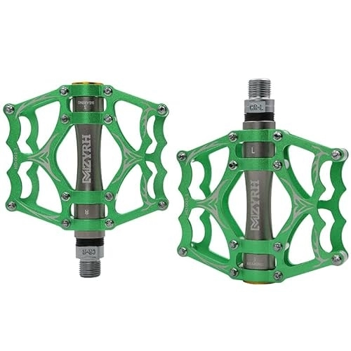 Mountain Bike Pedal : Bike Pedals Mountain Bike 3 Bearings Pedals MTB Bicycle Seald Bearing Aluminum Alloy Pedals Bicycle Accessories Bike Pedal (Color : 9)