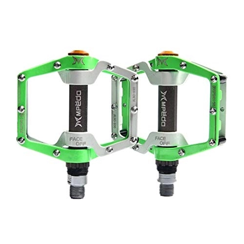 Mountain Bike Pedal : Bike Pedals Mountain Bike Pedals Bicycle Pedals Flat Pedals Bike Accesories Bicycle Accessories Bmx Pedals Bike Accessories Cycle Accessories green, free size