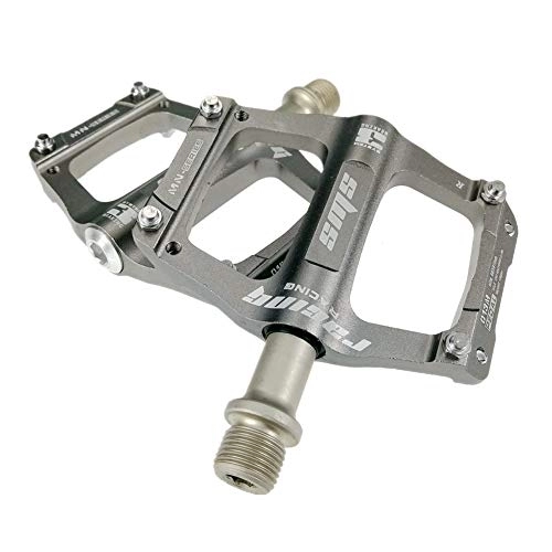 Mountain Bike Pedal : Bike Pedals Mtb Pedals Bike Accessories Cycling Mountain Bicycles Pedals Resin Peddles For A Mountain Bike 9 / 16 Inch titanium, free size