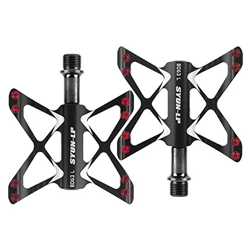 Mountain Bike Pedal : Bike Pedals Mtb Pedals Flat Pedals Bicycle Pedals Bicycle Accessories Mountain Bike Accessories Bike Accessories Bmx Pedals Cycling Accessories black, free size
