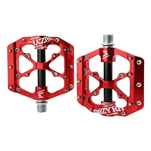 Mountain Bike Pedal : Bike Pedals Mtb Pedals Mountain Bike Accessories Bicycle Pedals Bike Accessories Road Bike Pedals Cycling Accessories Bicycle Accessories Bmx Pedals red, free size