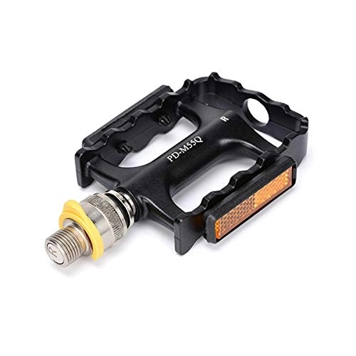 Mountain Bike Pedal : Bike Pedals MTB Pedals, Mountain Bike Pedals of Aluminum Alloy with Quick Disassemble and Dustproof Waterproof Design, Sturdy and Lightweight Bicycle Pedals for Mountain Bikes, Road Bikes