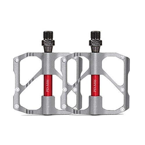 Mountain Bike Pedal : Bike Pedals Pedals Mountain Bike Accessories Bike Pedal Bmx Pedals Cycling Accessories Bicycle Accessories Bike Accesories Flat Pedals 86silver, free size