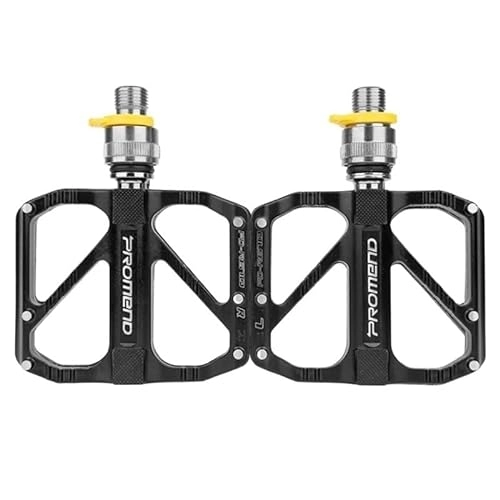 Mountain Bike Pedal : Bike Pedals Ultralight Road Bicycle Pedal Aluminum Alloy Quick Release Pedal Anti-slip Bike 3 Bearing Pedals Vtt Bicycle Parts Mountain Bike Pedals (Color : R67Q)