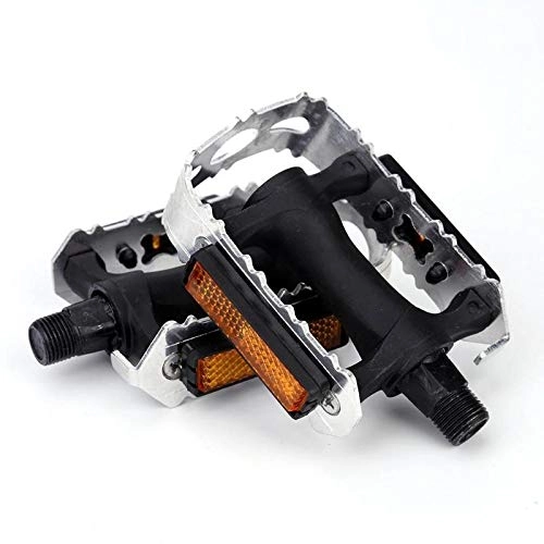 Mountain Bike Pedal : Bike Pedals1 Pair Anti-slip Bike Pedal Road Mountain Bicycle MTB Parts Bike Cycling Pedals Bearing Folding Bicycle Pedal Accessories Safe, light, strong and durable