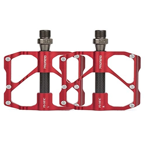 Mountain Bike Pedal : Bike Peddles Bike Pedals Road Bike Pedals Bike Accessories Bike Pedal Bike Accesories Mountain Bike Accessories Bmx Pedals Bicycle Pedals 87c red, free size