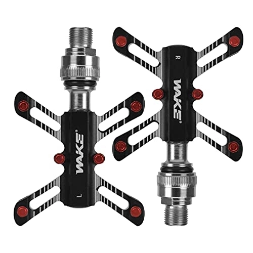 Mountain Bike Pedal : Bike Quick Release Pedals 1 Pair Bicycle Platform Pedal with Pedal Extender Adapter for MTB Mountain Bike Bicycle Cycling