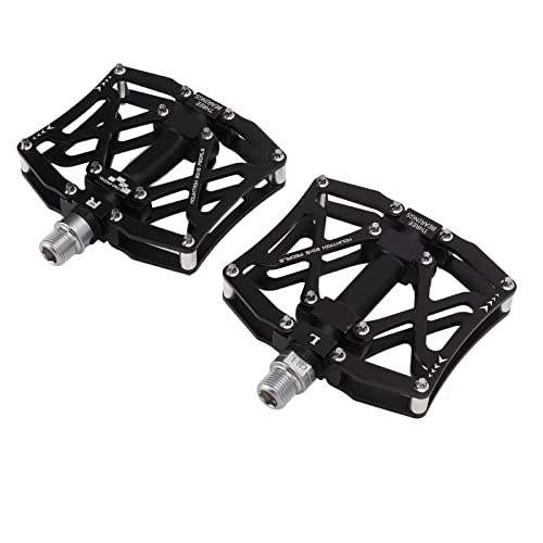 Mountain Bike Pedal : Bnineteenteam Bicycle Pedals Durable Aluminum Alloy Bicycle Platform Pedals Bike Pedals Replacement for Mountain Road Bike