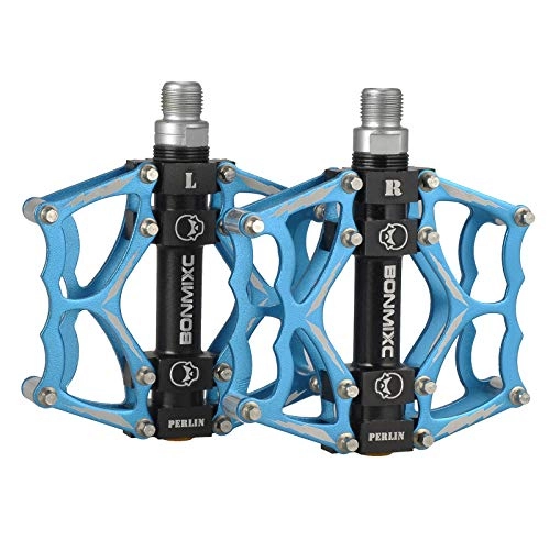 Mountain Bike Pedal : BONMIXC Road Bike Pedals 9 / 16 Threading Cool Looking Great Performance Sealed Bearing Aluminum Alloy Mountain Bike Pedals MTB Pedals