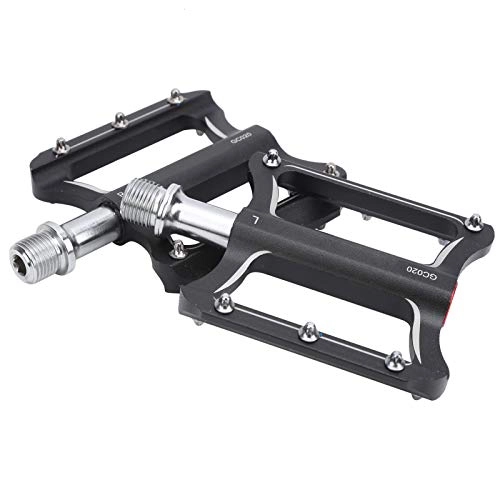 Mountain Bike Pedal : BOTEGRA Bike Pedal, Bearing Pedal Unique Design Performance Easy To Install for Bicycles and Mountain Bikes