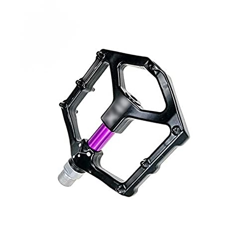 Mountain Bike Pedal : BUMSIEMO Bicycle Pedals Mountain Bike Mtb With Sealed Bearings Axle Diameter Alloy Purple