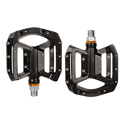 Mountain Bike Pedal : BUYYUB Mountain Bike Anti-skid Pedals, Bicycle Pedals, Aluminum Alloy Die-cast Pedals, Bicycle Accessories
