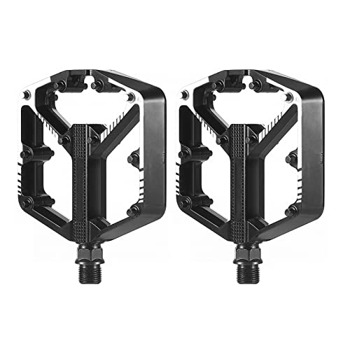 Mountain Bike Pedal : BUYYUB Mountain Bike Pedals, Aluminum Pedals, Anti-slip Pegs, Bicycle Die-cast Bearings, Ultra-lightweight Parts Pedals