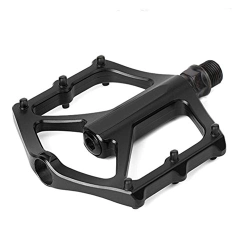Mountain Bike Pedal : BXU-BG Outdoor sports Mountain Bike Pedals, Ultra Strong Machined Alloy Body 9 / 16" Cycling Sealed 3 Bearing Pedals (Black)