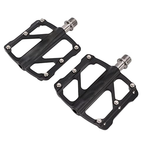 Mountain Bike Pedal : Cait Bicycle Pedals Aluminum Body Axle Flat Mountain Bike Pedals