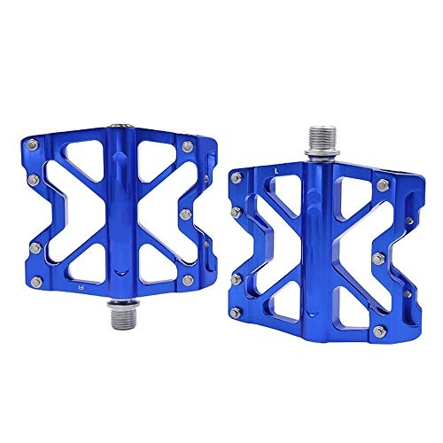 Mountain Bike Pedal : CBDJNT Bicycle Pedals Aluminum Alloy Sealing Type Palin Ankle Mountain Bike Line / Integrated CNC Multi-point Connection Bicycle Pedal