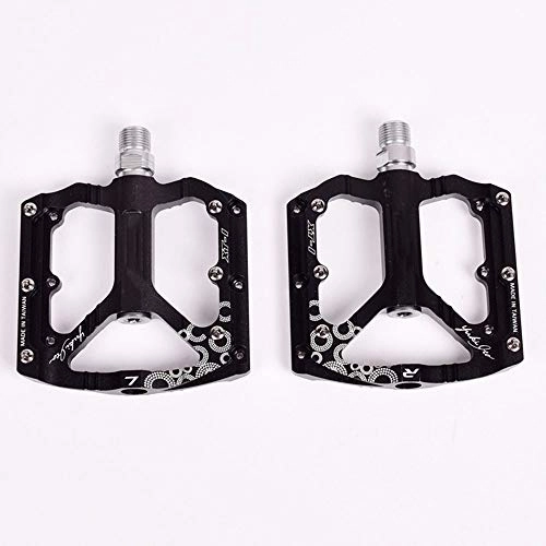 Mountain Bike Pedal : CBDJNT Bicycle Pedals Mountain Bike Pedals Palin Bearing Pedals / Sealed DU Self-lubricating Palin12 Studs Enhance Gripping Force (1 Pair)