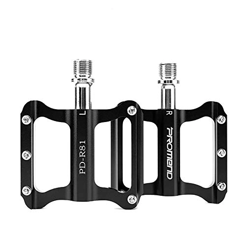 Mountain Bike Pedal : CBPE Bike Pedals, Sealed Bearing, Strong Structure Ultralight Weight Mountain Bike Pedals Alloy Bicycle Pedals, 9 / 16 Inch, Black
