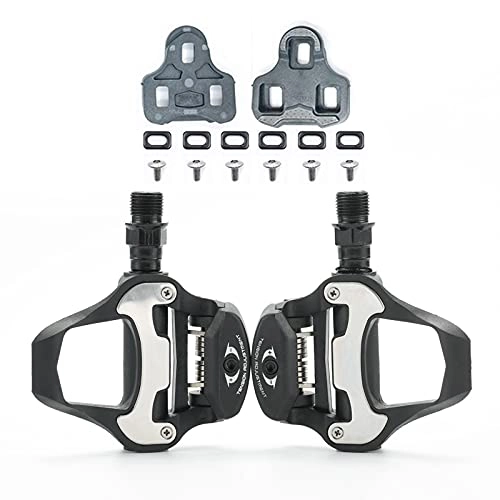 Mountain Bike Pedal : CDIYTOOL Bike Pedals, Mountain Bike Pedals Aluminum Alloy Carbon Fiber Road Cycling Pedals Flat Cycling Anti-skid and Stable Pedals for 9 / 16 inch for Mountain BMX Road Accessories Bicycles