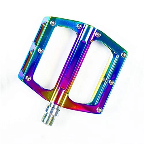 Mountain Bike Pedal : CHENGTAO Ultralight Pedal CNC Aluminum / Alloy Body For Mountain Road Bicycle Pedal Sealed Bike Pedals (Color : 92x92mm)