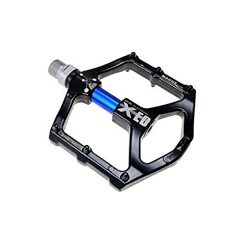 Mountain Bike Pedal : ChenYongPing Non-Slip Bike Pedal- Mountain Bike Pedals 1 Pair Aluminum Alloy Antiskid Durable Bike Pedals Surface For Road BMX MTB Bike 8 Colors (SMS-1031) (Color : Blue)