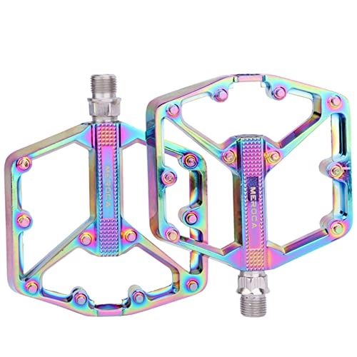 Mountain Bike Pedal : Chibao Mountain Bike Pedals Bicycle Flat Pedals Lightweight Aluminium Pedals For Road Mountain Bikes