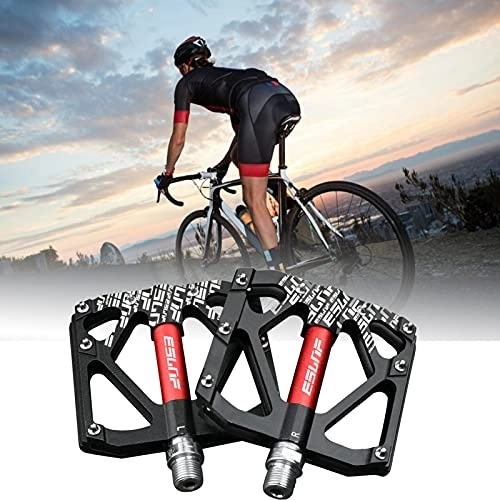 Mountain Bike Pedal : Cirdora Bicycle pedals, non-slip pedals, mountain bike pedals, aluminium, non-slip, durable bicycle pedal