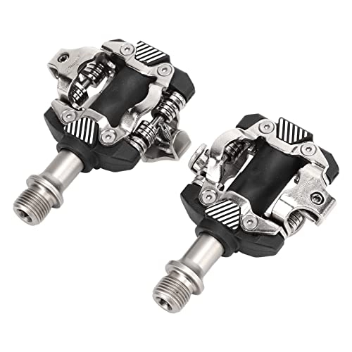 Mountain Bike Pedal : Clipless Pedals, Mountain Bike Pedals Double Side Adjustable Tension System Available For Shimano For SPD MTB Pedal System
