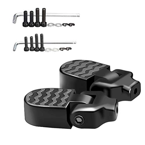 Mountain Bike Pedal : CLISPEED 1 Pair Bicycle Rear Pedals Foot Rest Bike Pegs Foot Pedals for Mountain Cycling