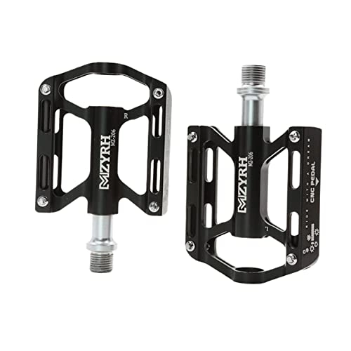 Mountain Bike Pedal : CLISPEED 1 Pair Bike Pedals Cycling Accessories Mountain Bike Pedals Platform Pedals Mountain Bike Pedals Aluminium Alloy Pedals Platform Flat Pedals Foldable Bicycle Pedal Clips Bearing