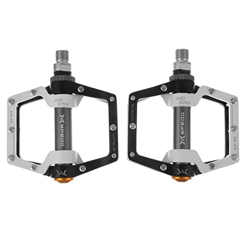 Mountain Bike Pedal : CLISPEED 1 pair Style Bicycle Bicycles Flat for Platform Lightweight Cycling Personality Alloy Sealed Aluminum Aluminium Treadle Bearing Pedal Bike Bmx Mountain Pedals Mtb Parts Road Wide