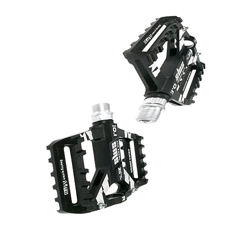 Mountain Bike Pedal : CLISPEED 1pair Bike Pedals Para Bicicleta Bicycle Pedals Mtb Pedals Non-slip Mountain Bike Pedal Metal Bike Pedal Platform Pedal Bearing Universal