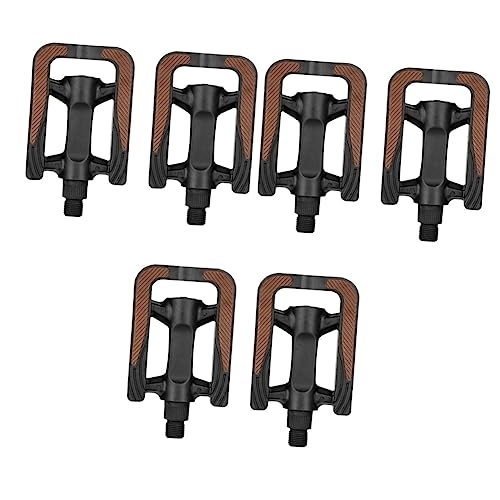 Mountain Bike Pedal : CLISPEED 3 Pairs Pedals Mountain Pedal Mountain Bike Parts Kids Cleats Mountain Bike Pedal Platform Pedal Anti-slip Pedal Bike Accessories Bicycle Chrome-molybdenum Steel Child Component