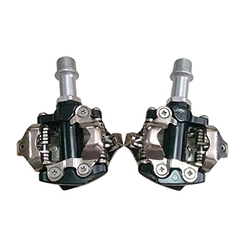 Mountain Bike Pedal : Colcolo Bike Pedals for MTB Self-locking Bearings Clips SPD System Ultralight Bicycle Parts Mountain Bike Accessories
