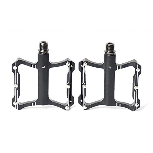 Mountain Bike Pedal : COSCANA Mountain Bike Pedals Bicycle Pedal, Bike Pedal Cycling Sealed Bearing Aluminum Alloy Pedal For Road Mountain BMX MTB 9 / 16''Black
