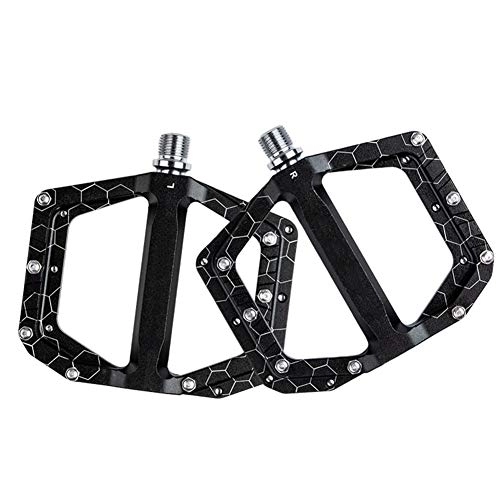 Mountain Bike Pedal : COSCANA Mountain Bike Pedals Flat Bicycle MTB Pedals 9 / 16 Lightweight Road Bike Pedals Aluminum Alloy Sealed Bearing Pedals 1 Pair