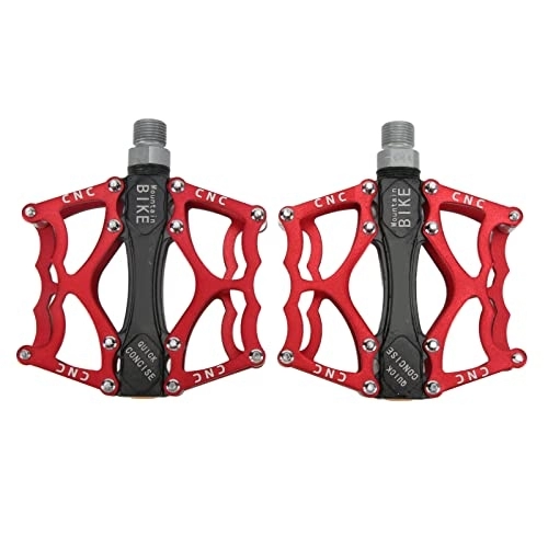 Mountain Bike Pedal : Cosiki Flat Bicycle Pedals, Mountain Bike Pedals, 1 Pair Non-Slip High Speed Aluminium Alloy Lightweight Pedals for Road Mountain Bike