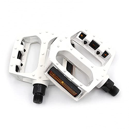 Mountain Bike Pedal : COUYY Aluminum alloy anti-skid bicycle pedal wear-resistant with reflective strip bicycle accessories mountain road bicycle accessories, D