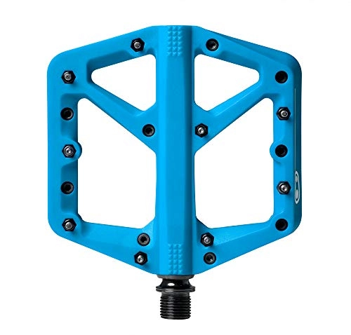 Mountain Bike Pedal : Crank Brothers CRANKBROTHERs Unisex's Stamp 1 Bike Pedals, Blue, L