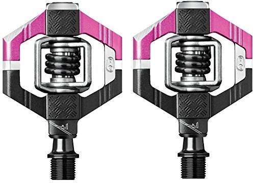 Mountain Bike Pedal : Crankbrothers Candy 7 Unisex Adult Mountain Bike Pedal, Pink / Black