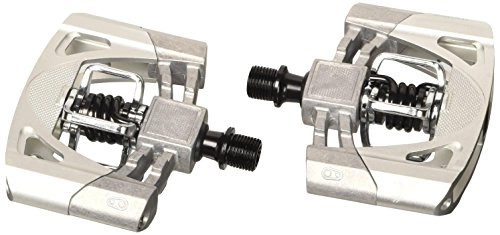 Mountain Bike Pedal : CRANKBROTHERS Mallet-2 Pedals, Silver, One Size