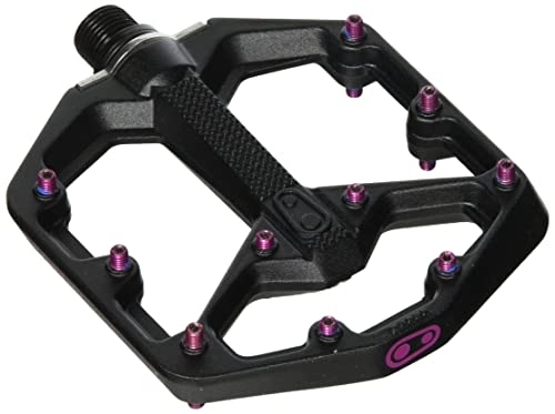 Mountain Bike Pedal : Crankbrothers Stamp 7 Mountain Bike Pedals, Size Small, Black / Pink