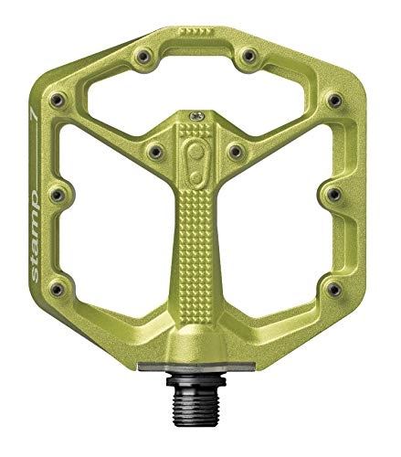 Mountain Bike Pedal : Crankbrothers Unisex Adult Stamp 7 Small Green Mountain Bike Pedals