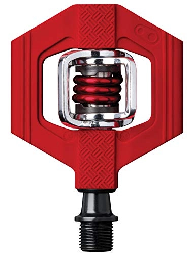Mountain Bike Pedal : CRANKBROTHERS Unisex's Candy-1 Pedals, Red, One Size